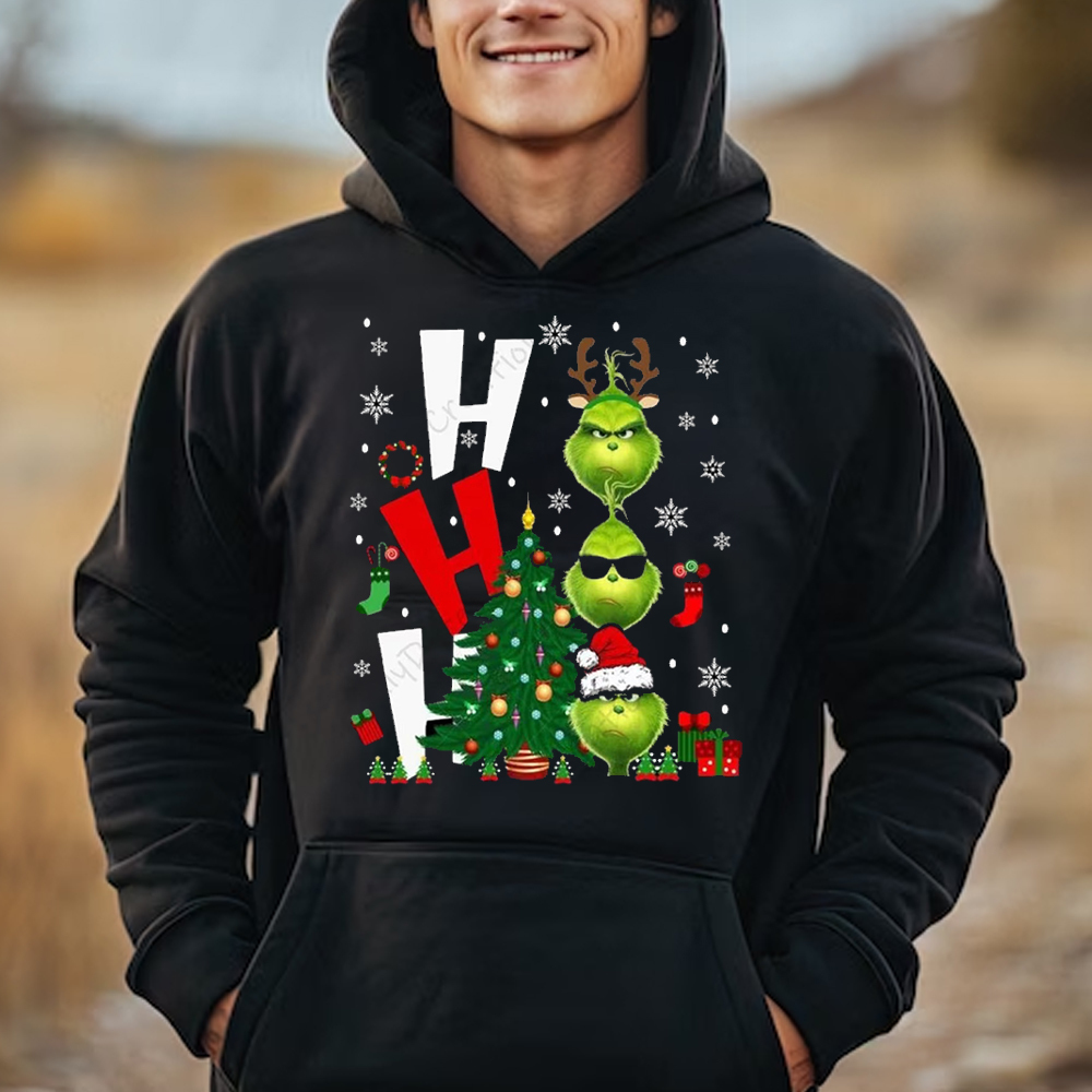 Grinch Christmas Movie  Hoodie, The Grinch  Hoodie, Gift For Christmas